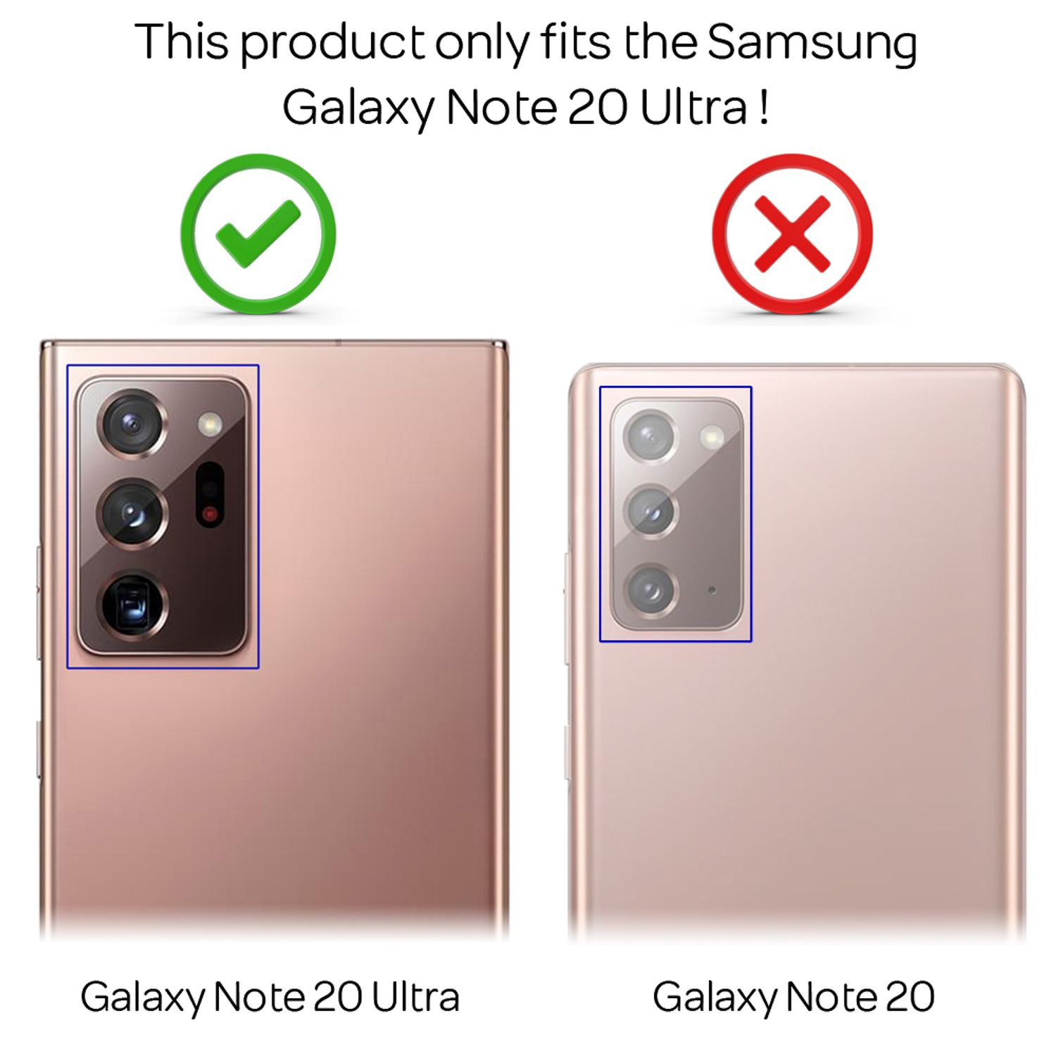 Zwei Telefone, eines mit Haken, eines mit X, zeigen Kompatibilität.