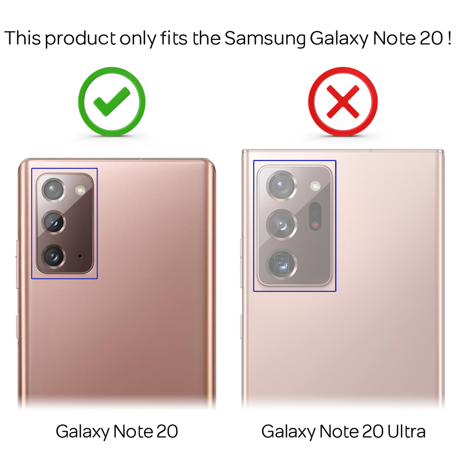 NALIA Klare Transparente Hybrid Hülle, Galaxy Transparent Note Samsung, 20, Backcover