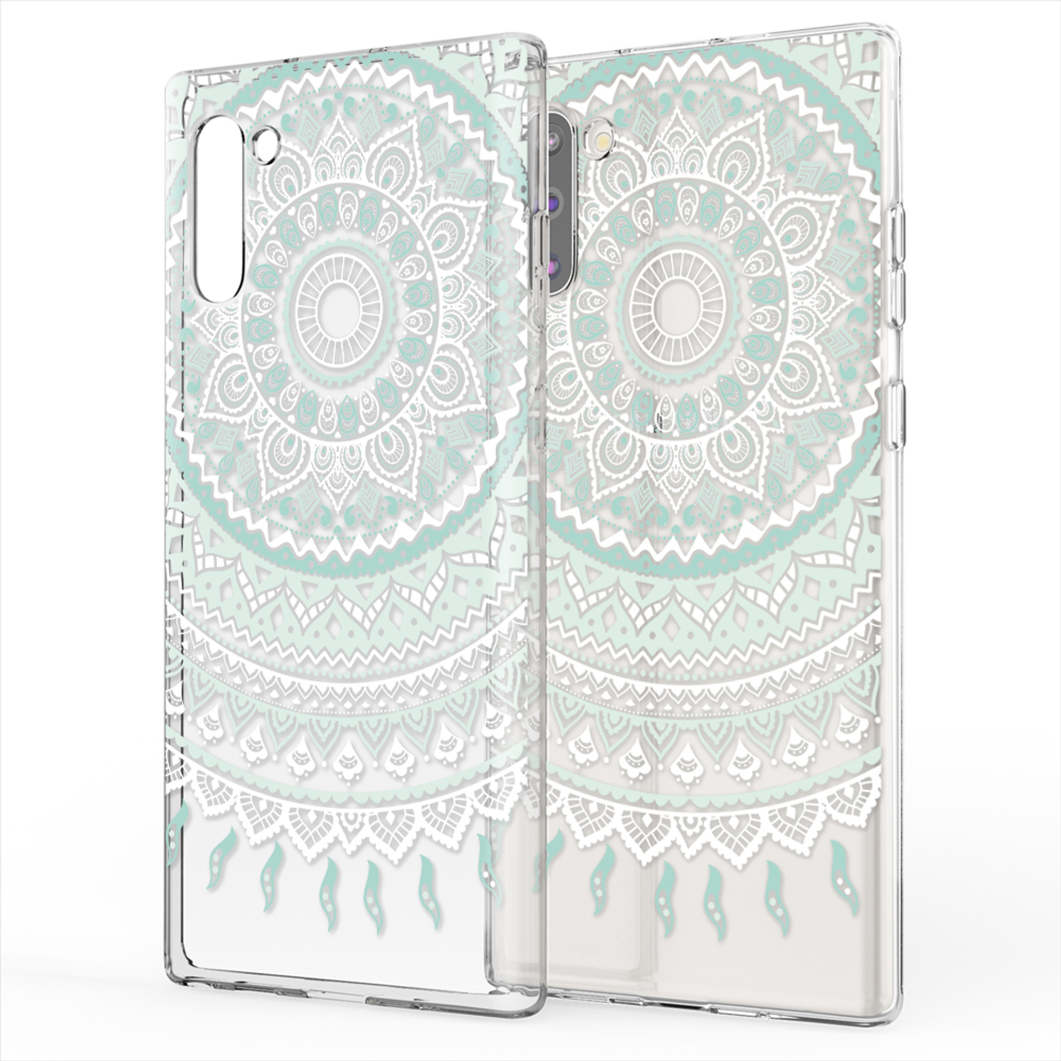 Hülle, Samsung, Note Galaxy NALIA Silikon Mehrfarbig Motiv Backcover, 10,