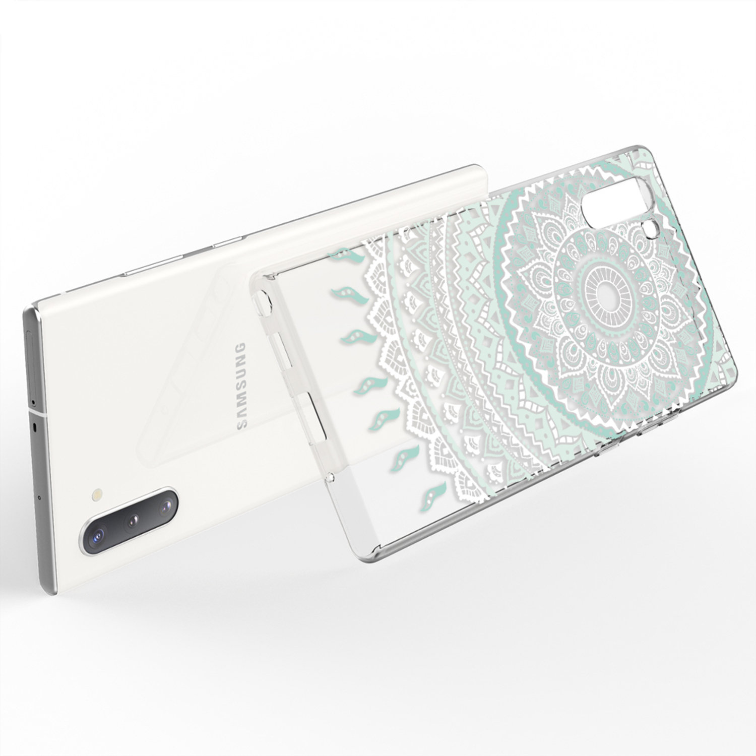Hülle, Samsung, Note Galaxy NALIA Silikon Mehrfarbig Motiv Backcover, 10,