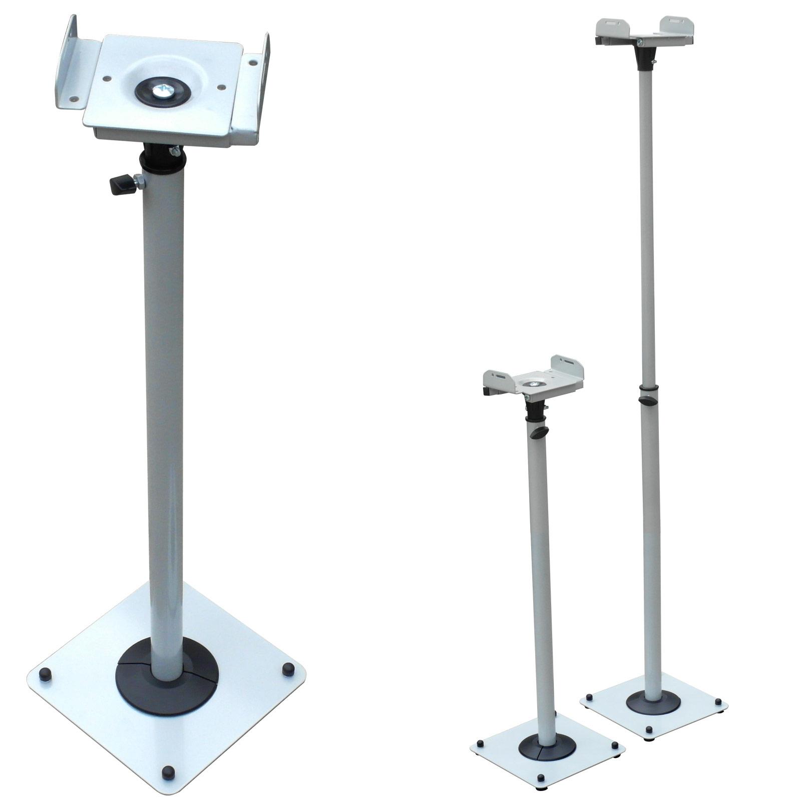 DRALL INSTRUMENTS 2x Lautsprecherständer LS-1S Lautsprecher cm Modell: Ständer - 66-118 silber 5 - bis höhenverstellbar - Boxenständer kg