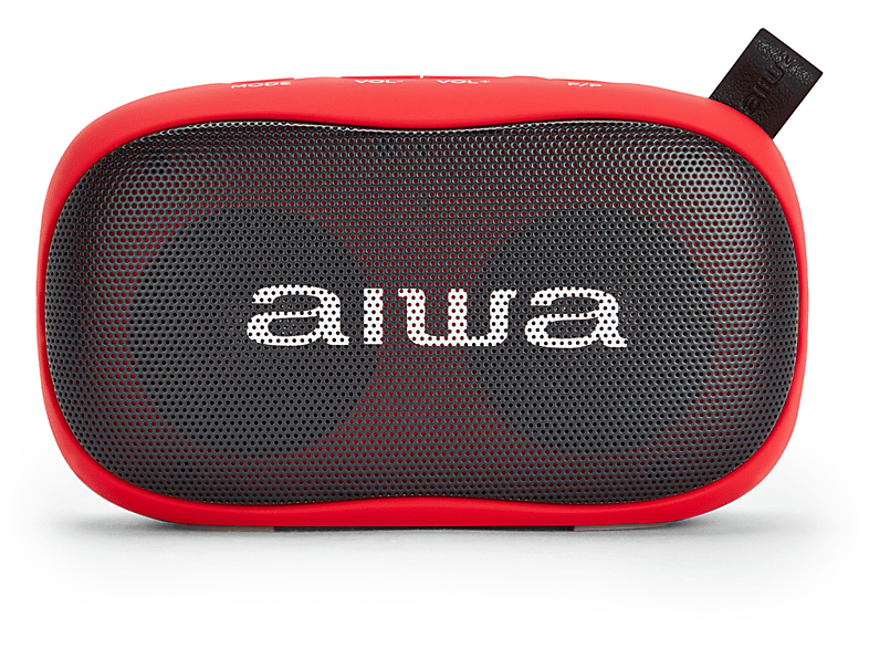 AIWA BS-110RD Kablosuz Taşınabilir Hoparlör Kırmızı