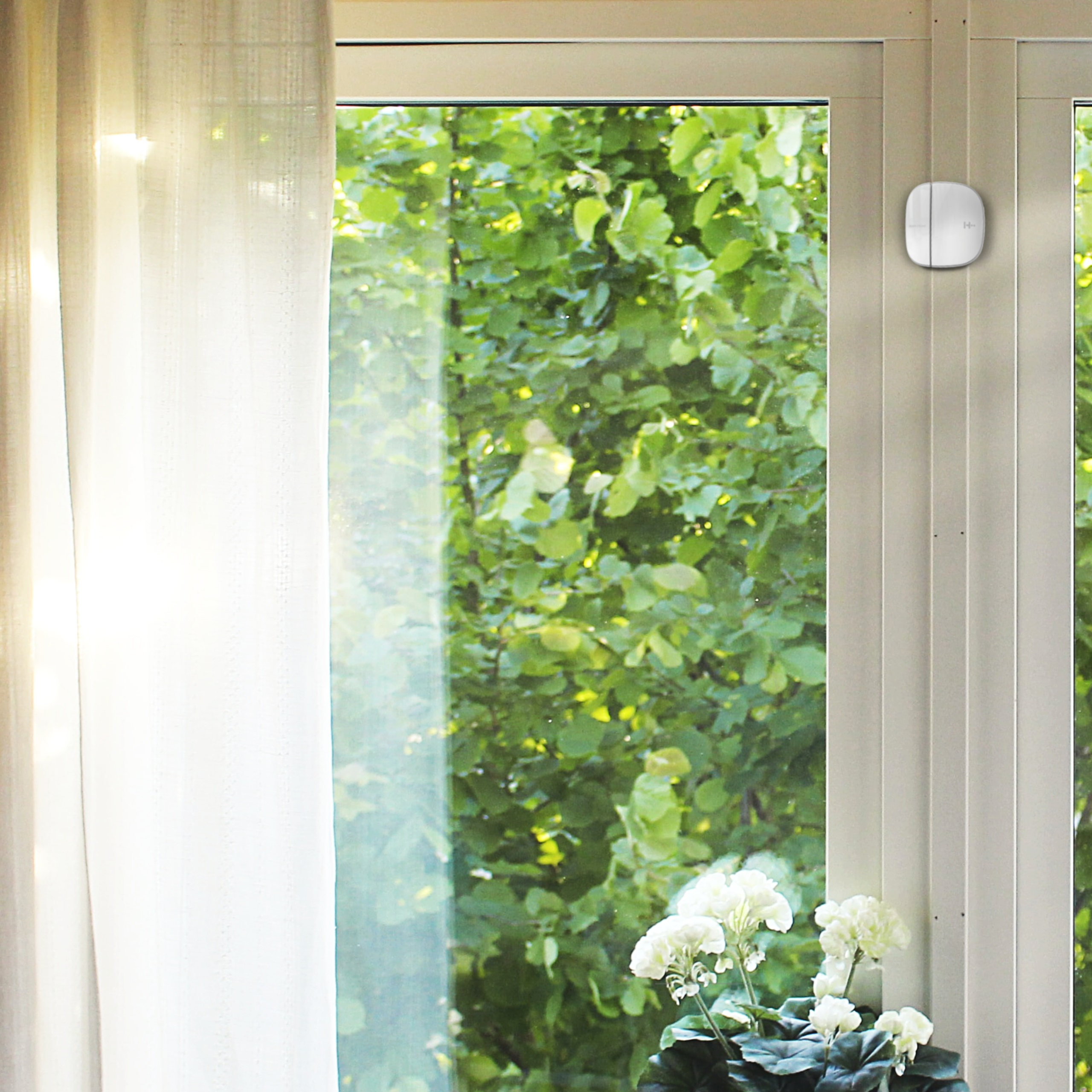 H2 SMART HOME - Tür-/Fensterkontakt Zuhause Türkontrolle Fenster/ sichere Tür-Fensterkontakt OpenClosed / weiss Die für Ihr Sensor