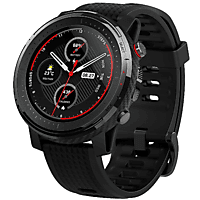 Subir y bajar semiconductor kiwi Smartwatch - 6970100373301 AMAZFIT, 22 mm, Metal, Negro | MediaMarkt