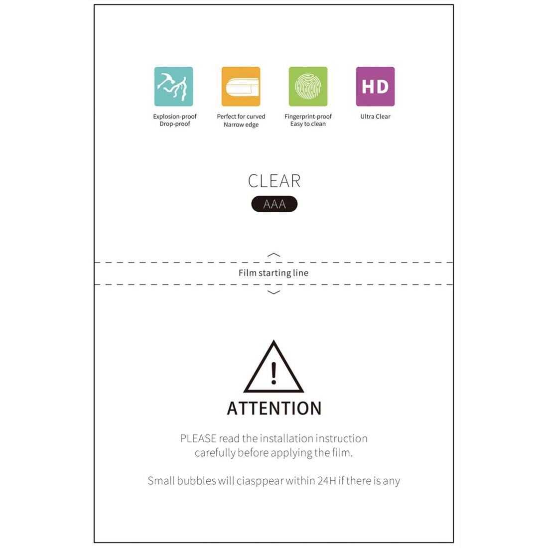 SCREENSAFE Samsung A12) protective Display Folie Galaxy Hydrogel film(für (AAA)