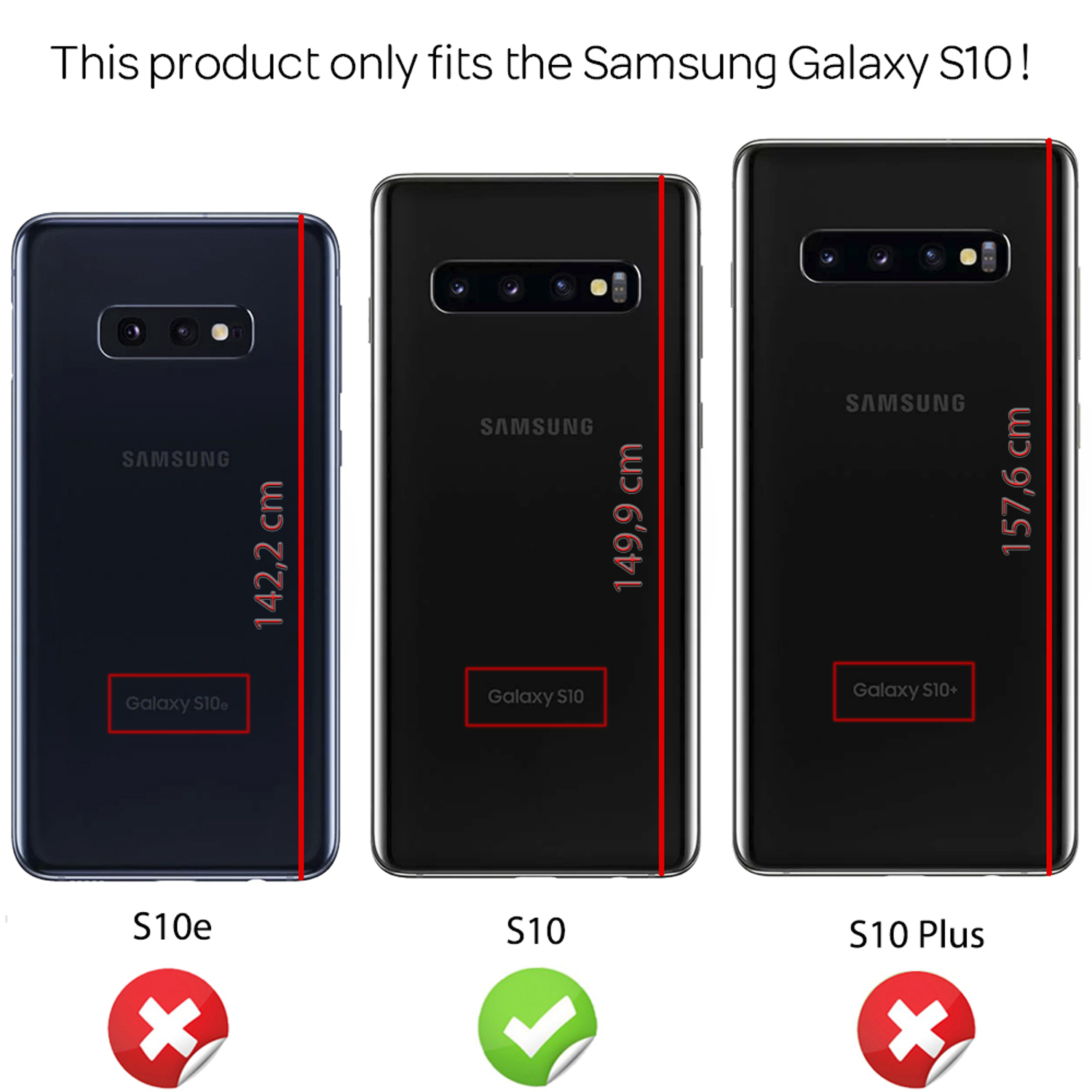 S10, verfügbar Samsung, Hülle, NALIA Nicht Galaxy Backcover,
