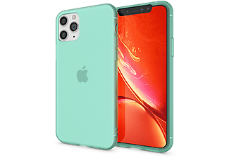 NALIA Semi-Transparente Silikon Hülle, Backcover, Apple, iPhone 11 Pro Max, Grün