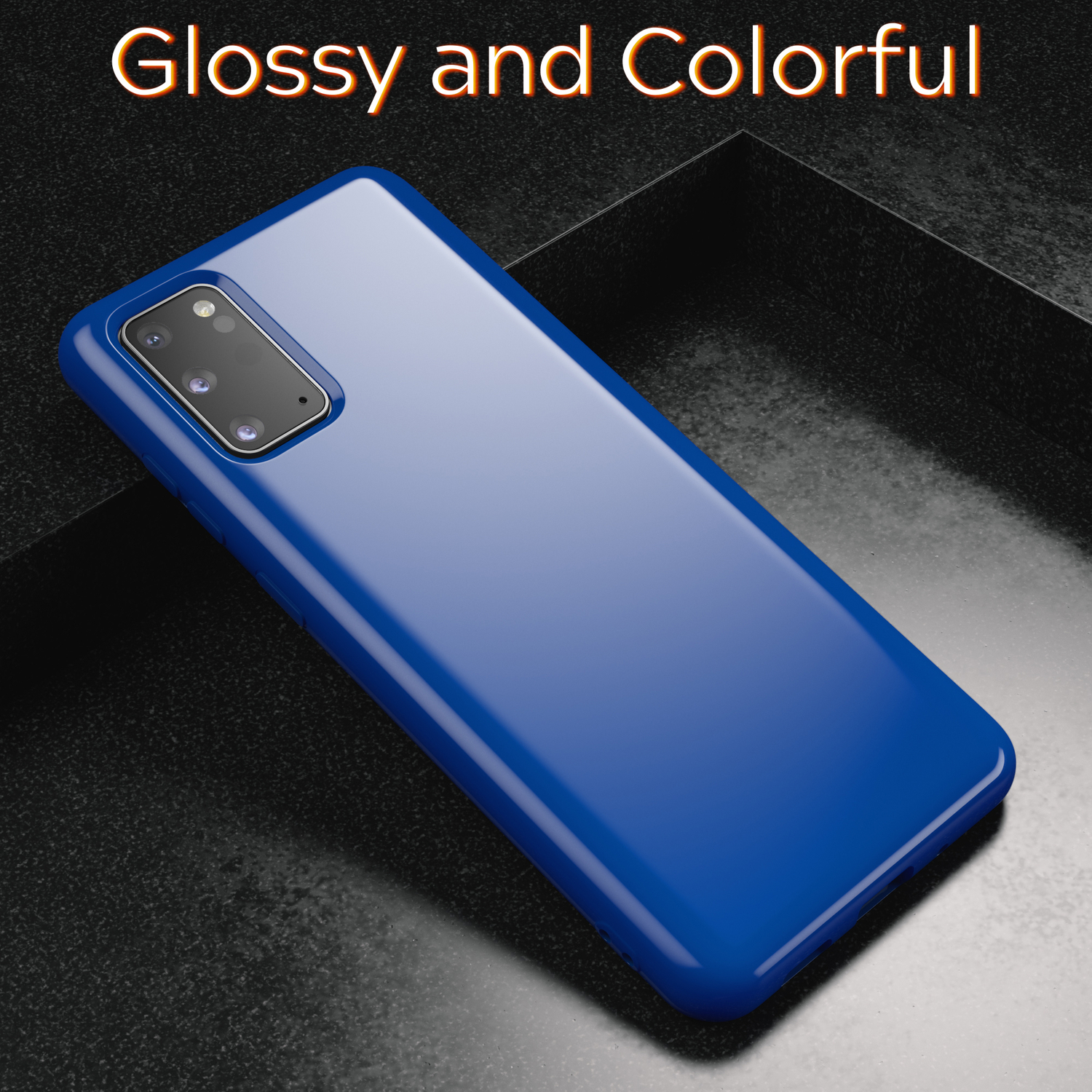 Samsung, Backcover, Galaxy Hülle, NALIA S20, Silikon Blau