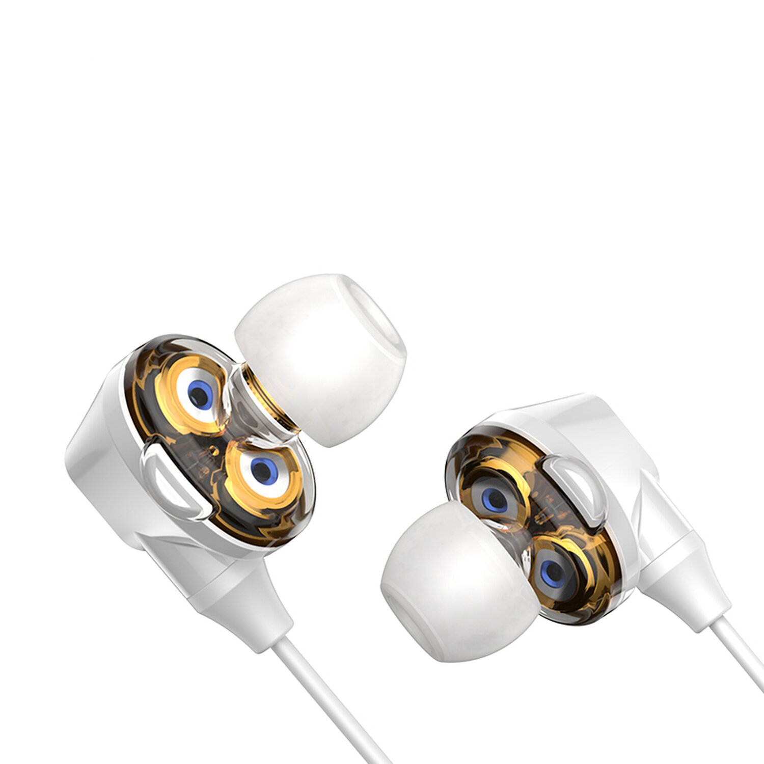 S10 Earphone, Encok In-ear BASEUS Bluetooth Kopfhörer Weiß