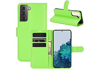 KÖNIG DESIGN Schutzhülle, Bookcover, Samsung, Galaxy S21, Grün