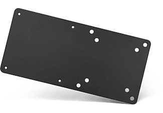 INLINE Halterung für Intel NUC-PC an VESA 75/100 Halter Halterung für Mediageräte, schwarz