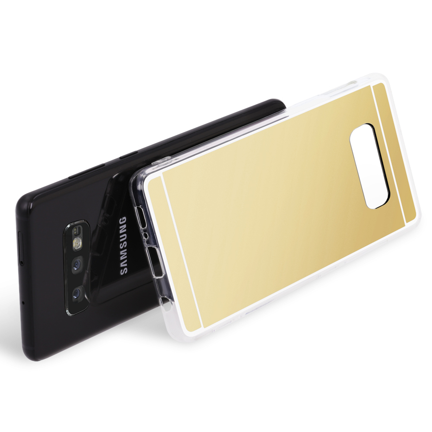 Gold Spiegel Samsung, Hülle, S10e, Backcover, NALIA Galaxy Silikon
