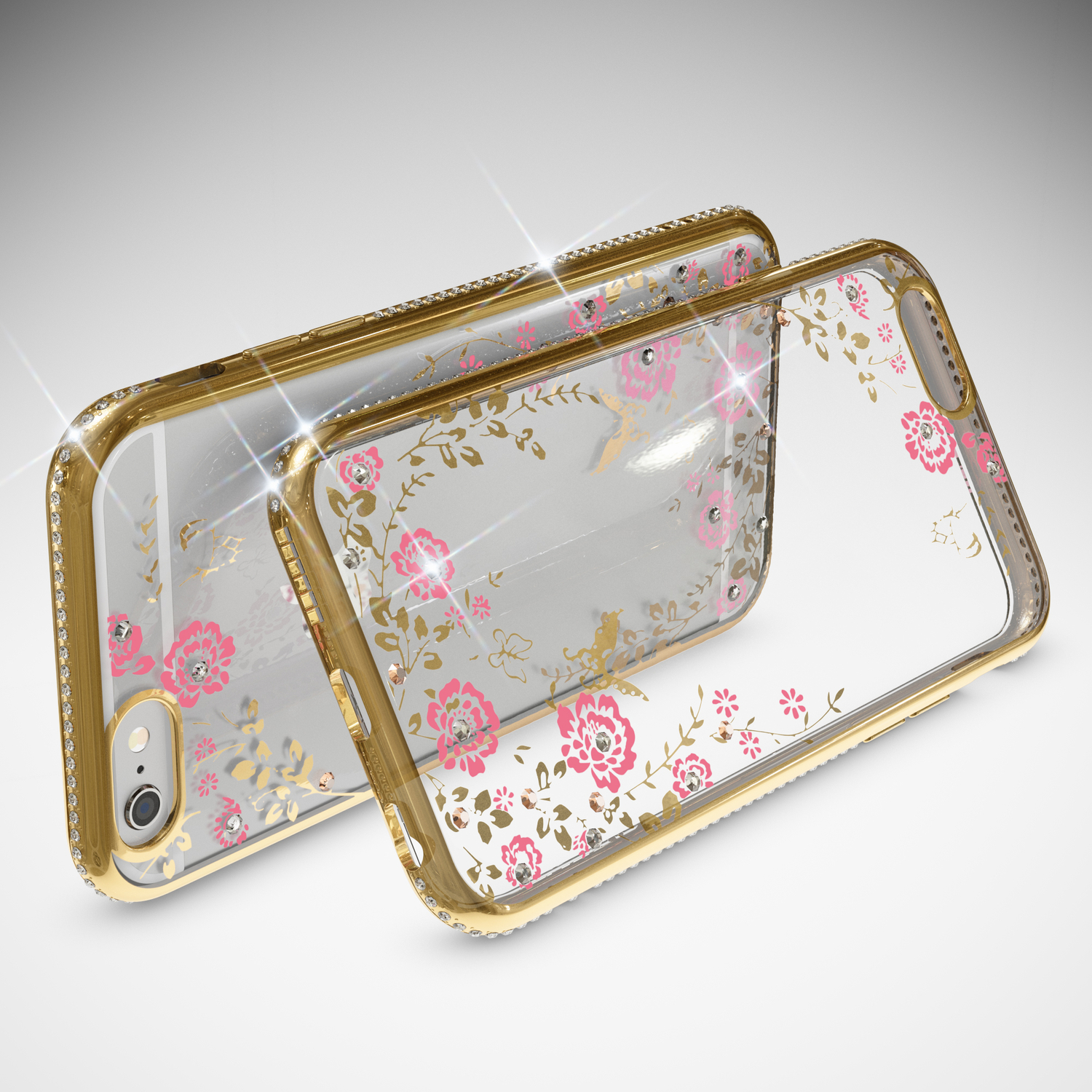 NALIA Backcover, Gold iPhone iPhone Apple, 6 Hülle, 6s,