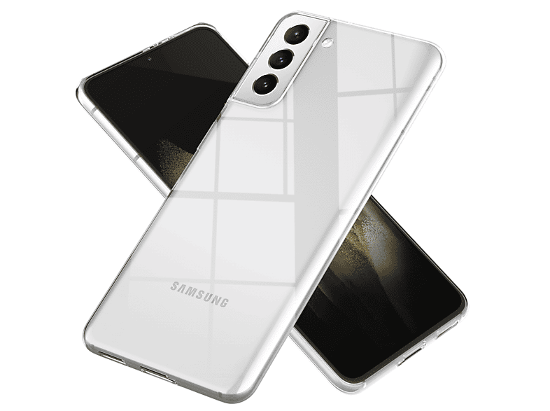 Samsung, Transparente Hülle, Transparent Klar Silikon NALIA S21 Galaxy Backcover, Plus,
