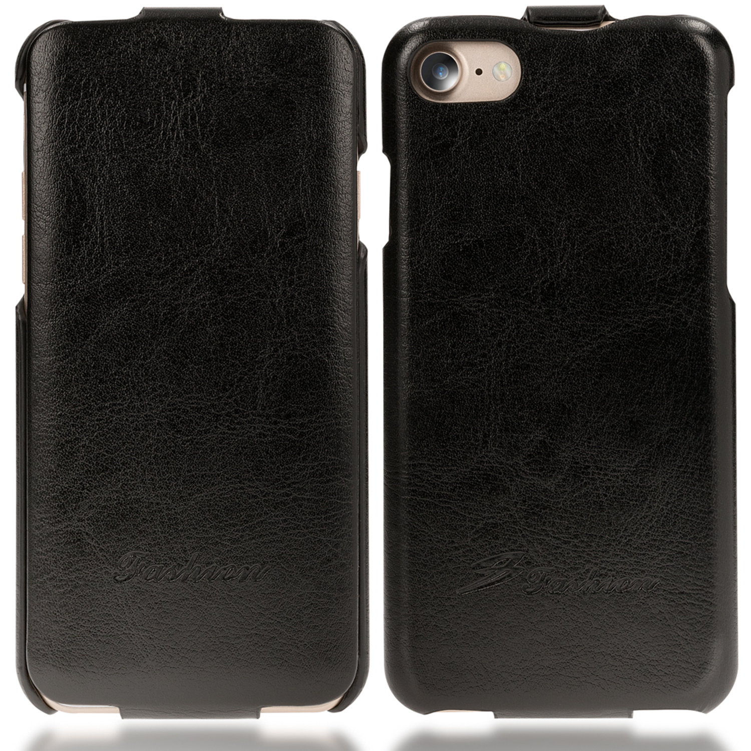 iPhone Schwarz Flip Flip iPhone Klapphülle NALIA mit Case Apple, (2020), iPhone SE 7 Cover, Verschluss, 8