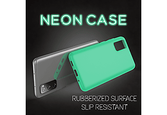 NALIA Neon Silikon Hülle, Backcover, Samsung, Galaxy S20 FE, Grün
