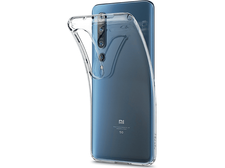 SPIGEN Liquid Crystal Hülle, Backcover, Mi 10, Clear Crystal Xiaomi Mi Xiaomi, 10 Pro