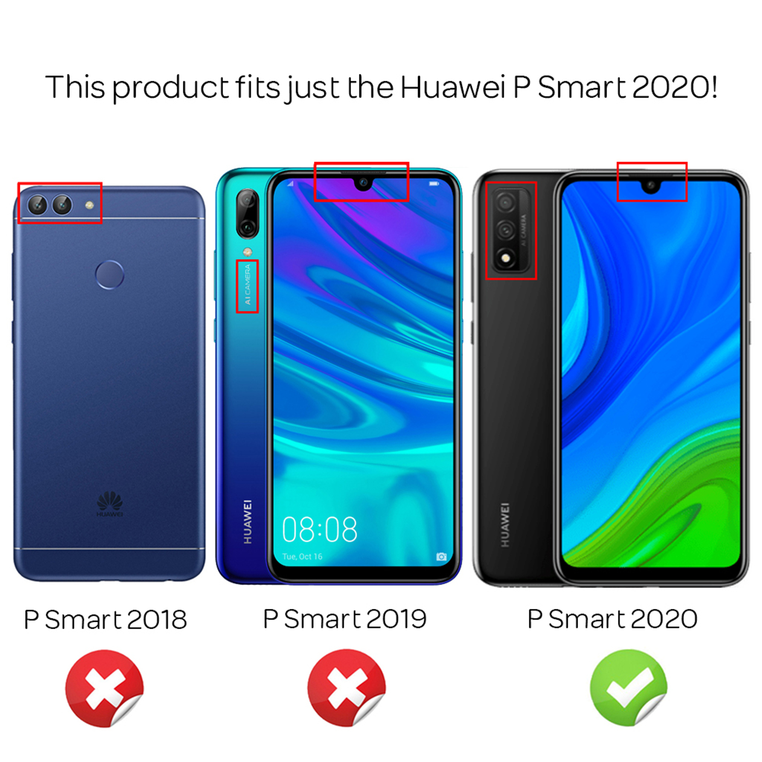 Silikon Hülle, P NALIA Schwarz Backcover, Smart Carbon-Look (2020), Huawei,