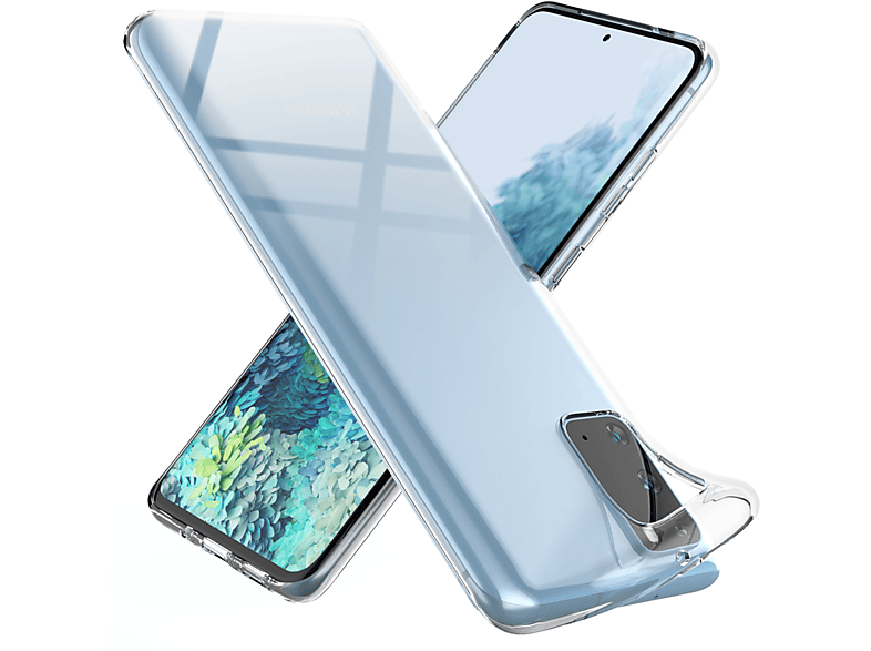 NALIA Klar Transparente Hülle, Silikon S20, Samsung, Transparent Backcover, Galaxy