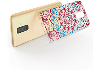 NALIA Motiv Silikon Hülle, Backcover, Samsung, Galaxy A6 Plus, Mehrfarbig