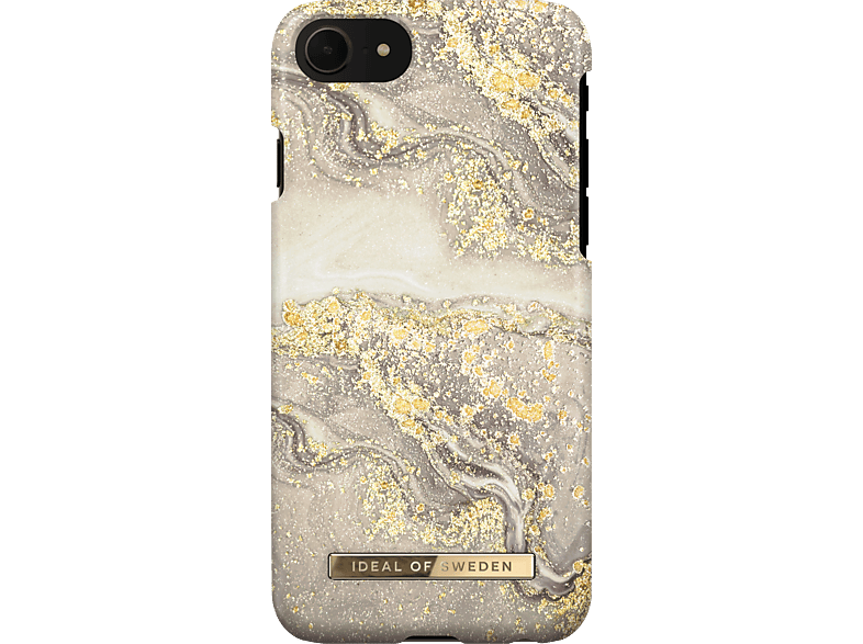 IDEAL OF SWEDEN IDFCSS19-I7-121, Backcover, Apple, iPhone 6(S), iPhone 7, iPhone 8, iPhone SE (2020), Sparkle Greige Marble