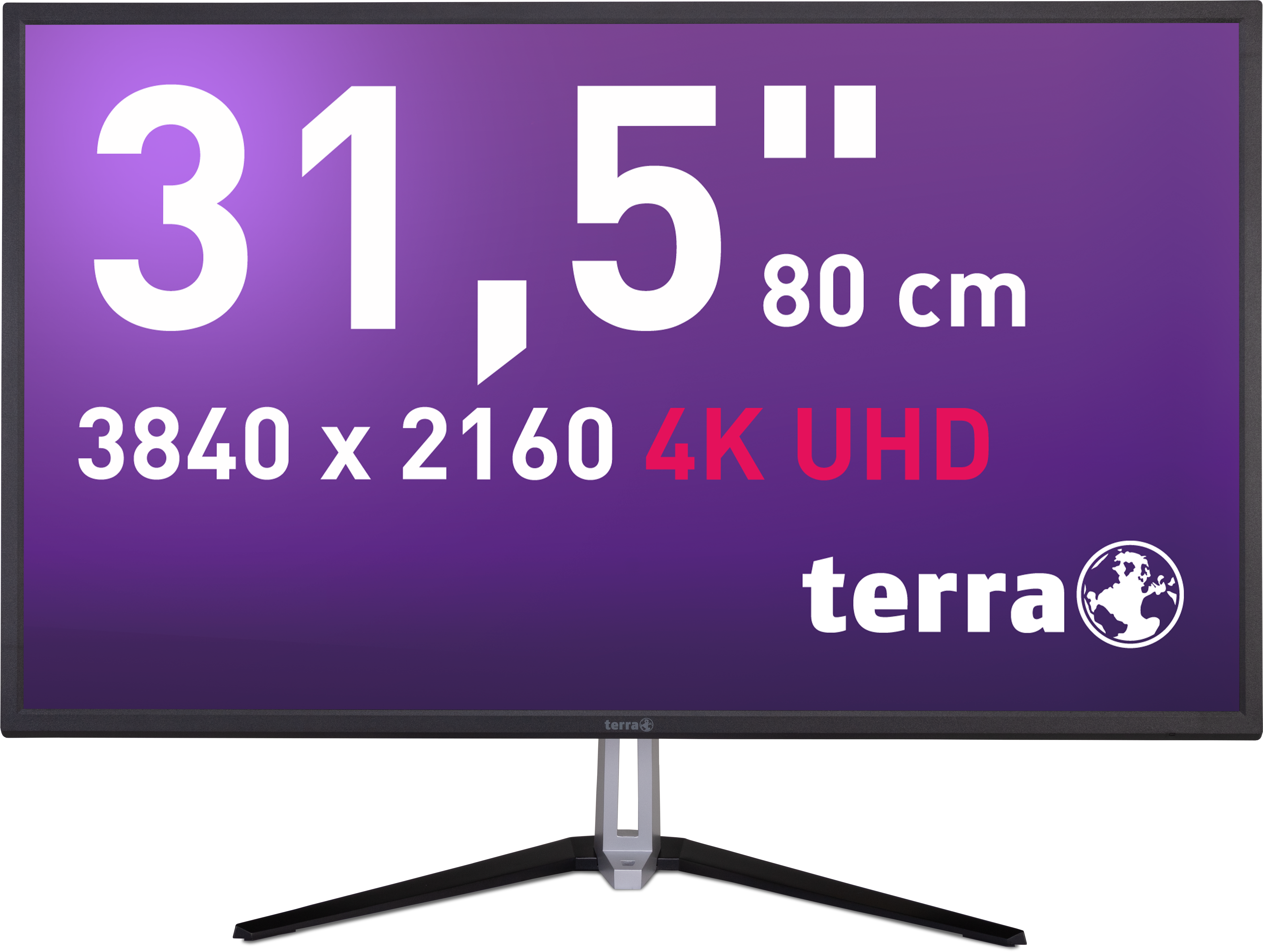 ms LED Monitor WORTMANN Hz , (5 , nativ) Reaktionszeit 60 3290W Terra 4K HDR 31,5 Zoll Hz 60