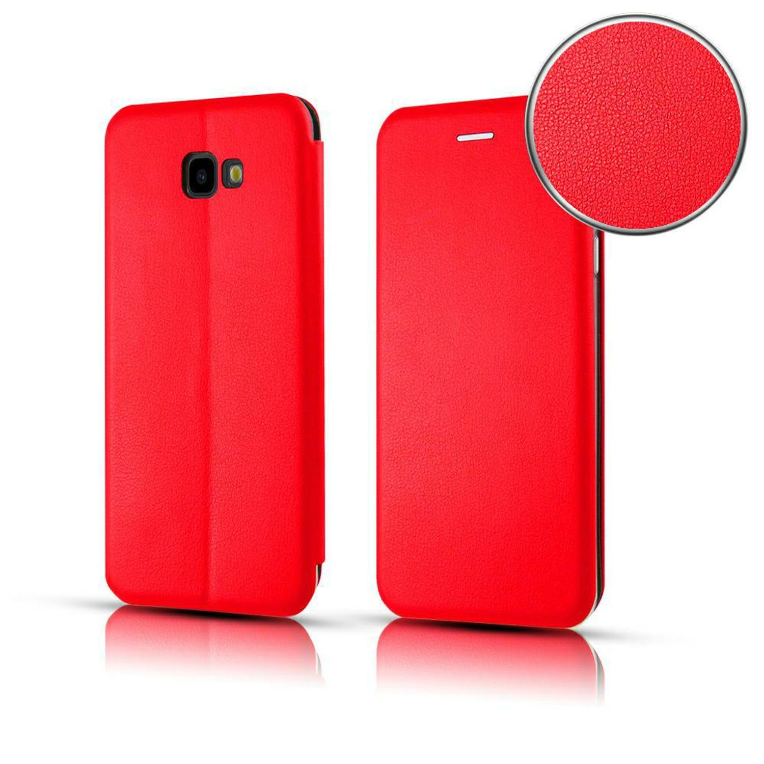 Rot Xiaomi, Schutzhülle, Bookcover, DESIGN KÖNIG Redmi 9C,