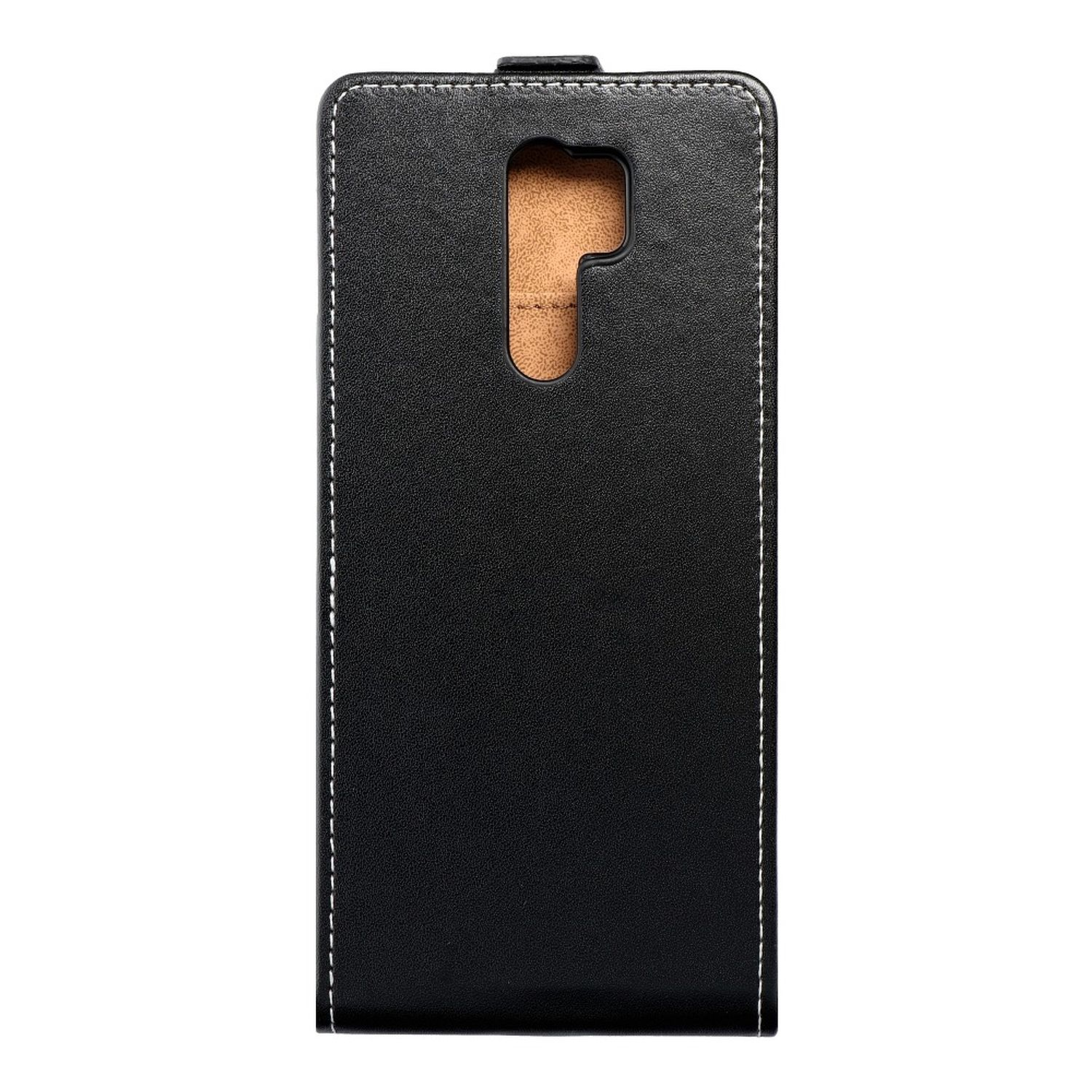 KÖNIG DESIGN Xiaomi, Redmi 9, Flip Schwarz Schutzhülle, Cover