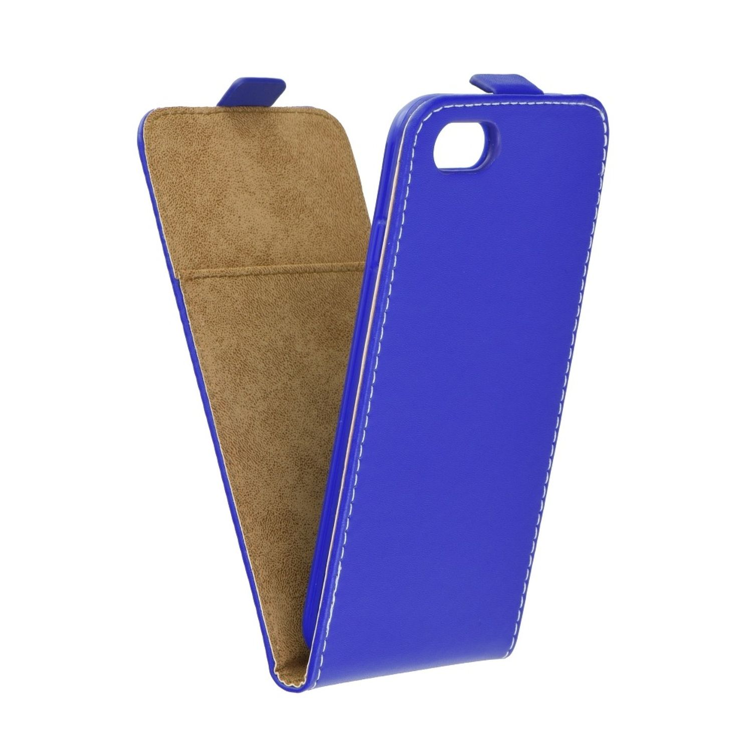 KÖNIG DESIGN Schutzhülle, Flip Cover, Plus, Apple, / Blau iPhone 7 8 Plus