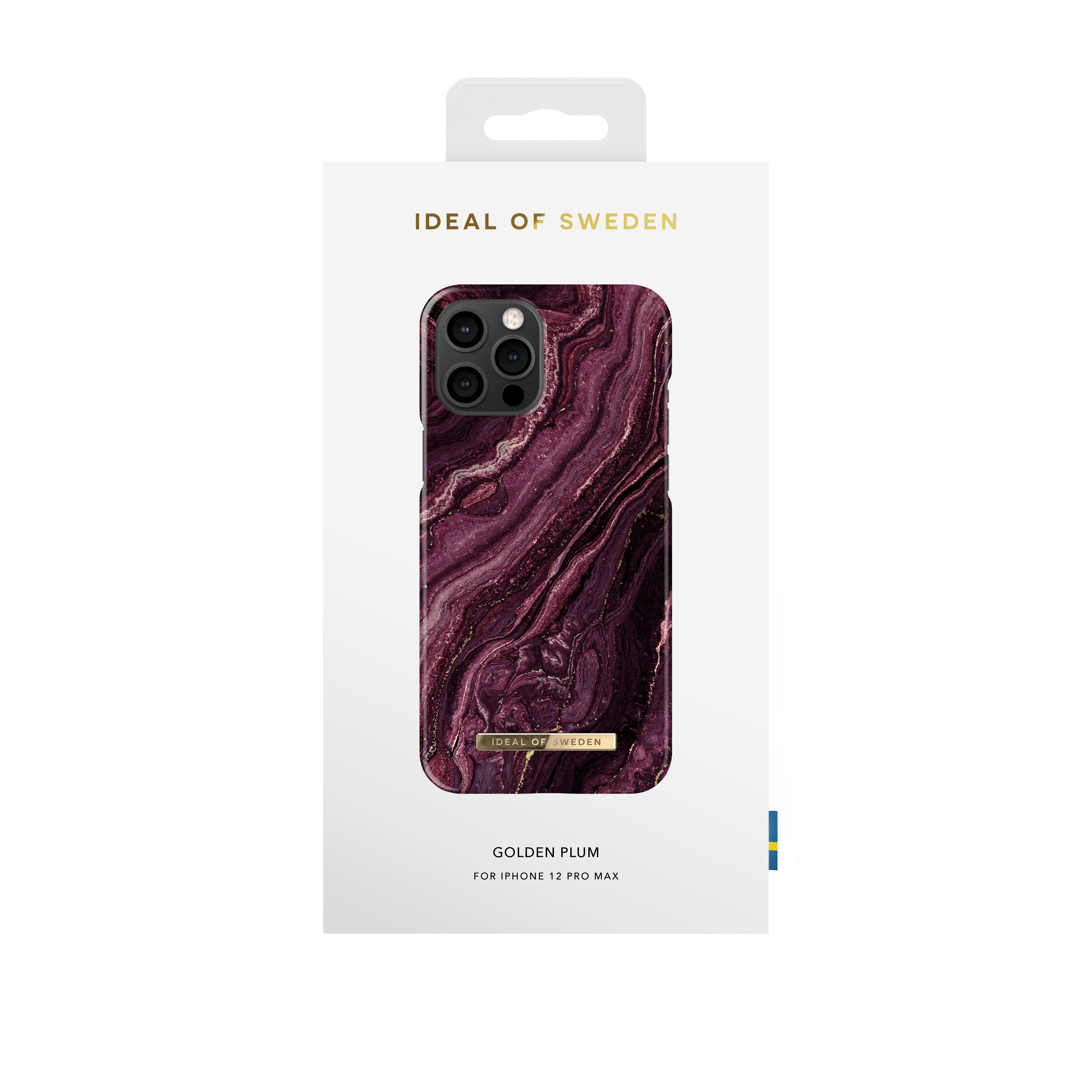 IDFCAW20-2067-232, OF Plum IPhone SWEDEN 12 IDEAL Backcover, Golden Apple, Pro Max,