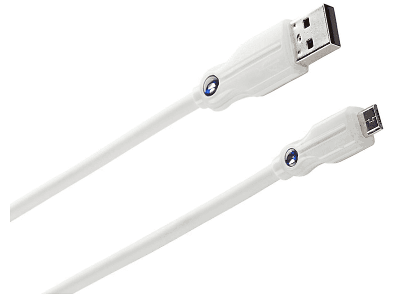 MONSTER CABLE High Speed USB Weiß Kabel, USB Micro Kabel Micro 0,15m