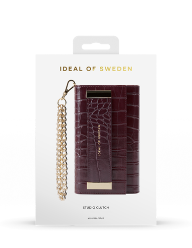 IDEAL OF SWEDEN IDSTCAW20-1961-238, Full Cover, Plum Apple, iPhone 11, XR, Croco iPhone