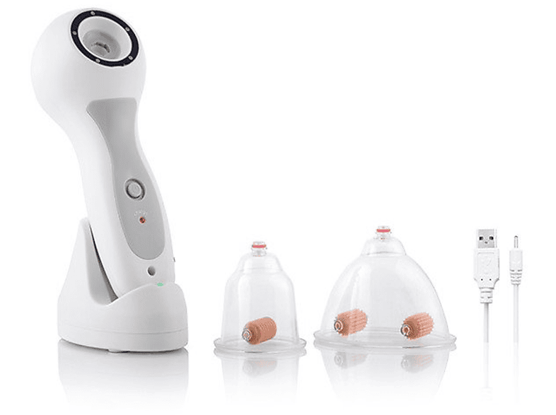 MEIMEI 3in1 Pro Vacuum Massagegerät – Anti-Cellulite, Hautstraffung, Mit Lichttherapie & Akku