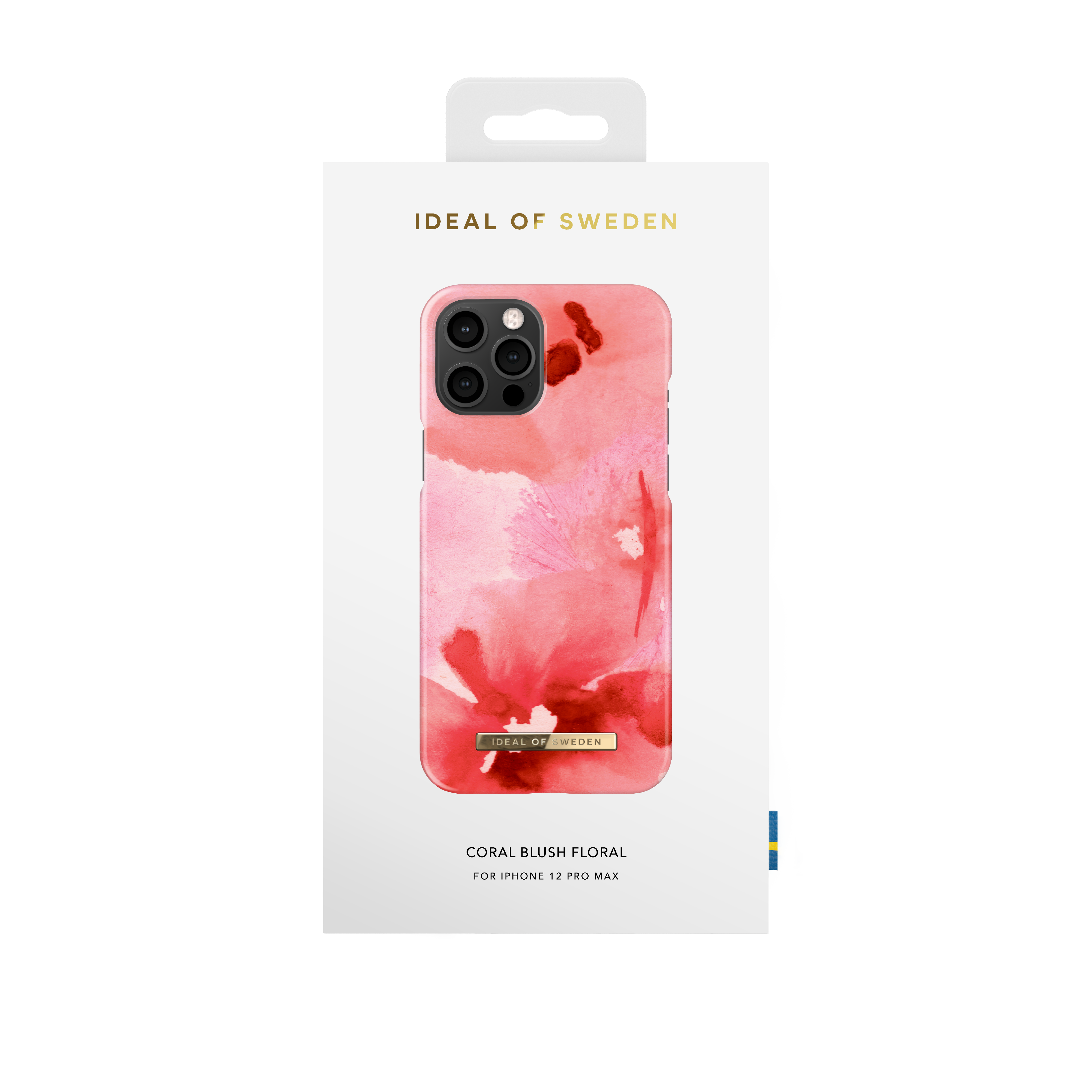 IDEAL OF SWEDEN IDFCSS21-I2067-260, Backcover, 12 Max, Coral Pro Blush IPhone Apple, Floral