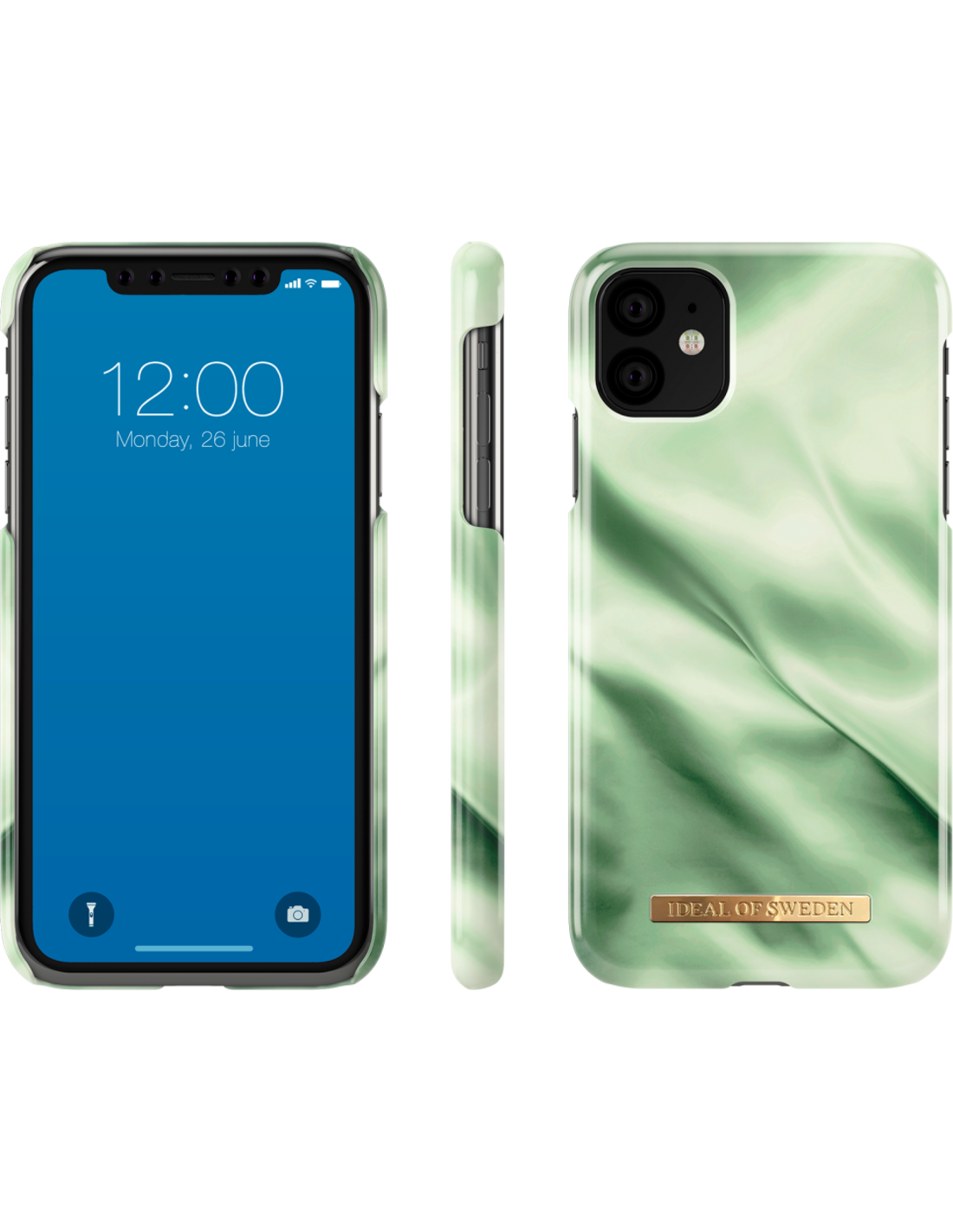 Pistachio IDFCSC19-I1961-189, Satin SWEDEN Backcover, iPhone OF IDEAL 11, iPhone XR, Apple,