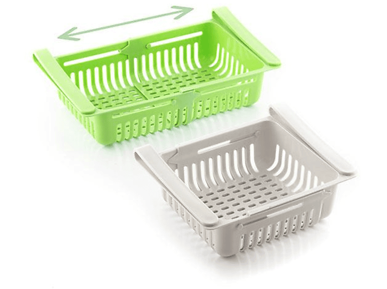 INNOVAGOODS Friwer Einstellbarer Kühlschrank-Organizer