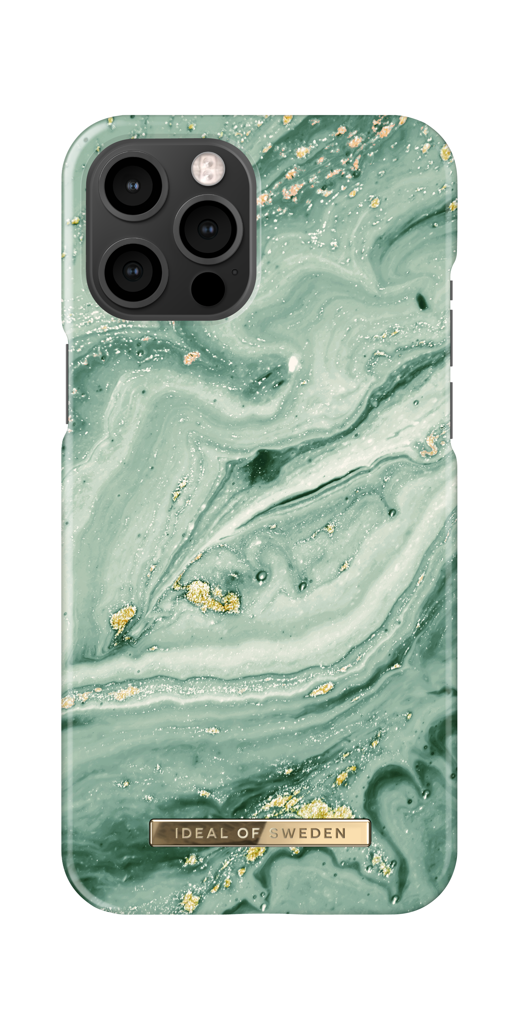 IDEAL OF SWEDEN Backcover, Pro Marble Swirl Max, IDFCSS21-I2067-258, IPhone 12 Mint Apple