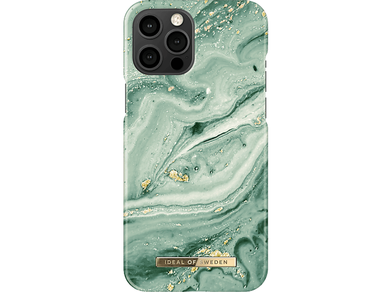 IDEAL OF Backcover, 12 IDFCSS21-I2067-258, Apple, IPhone Max, Mint Marble SWEDEN Swirl Pro