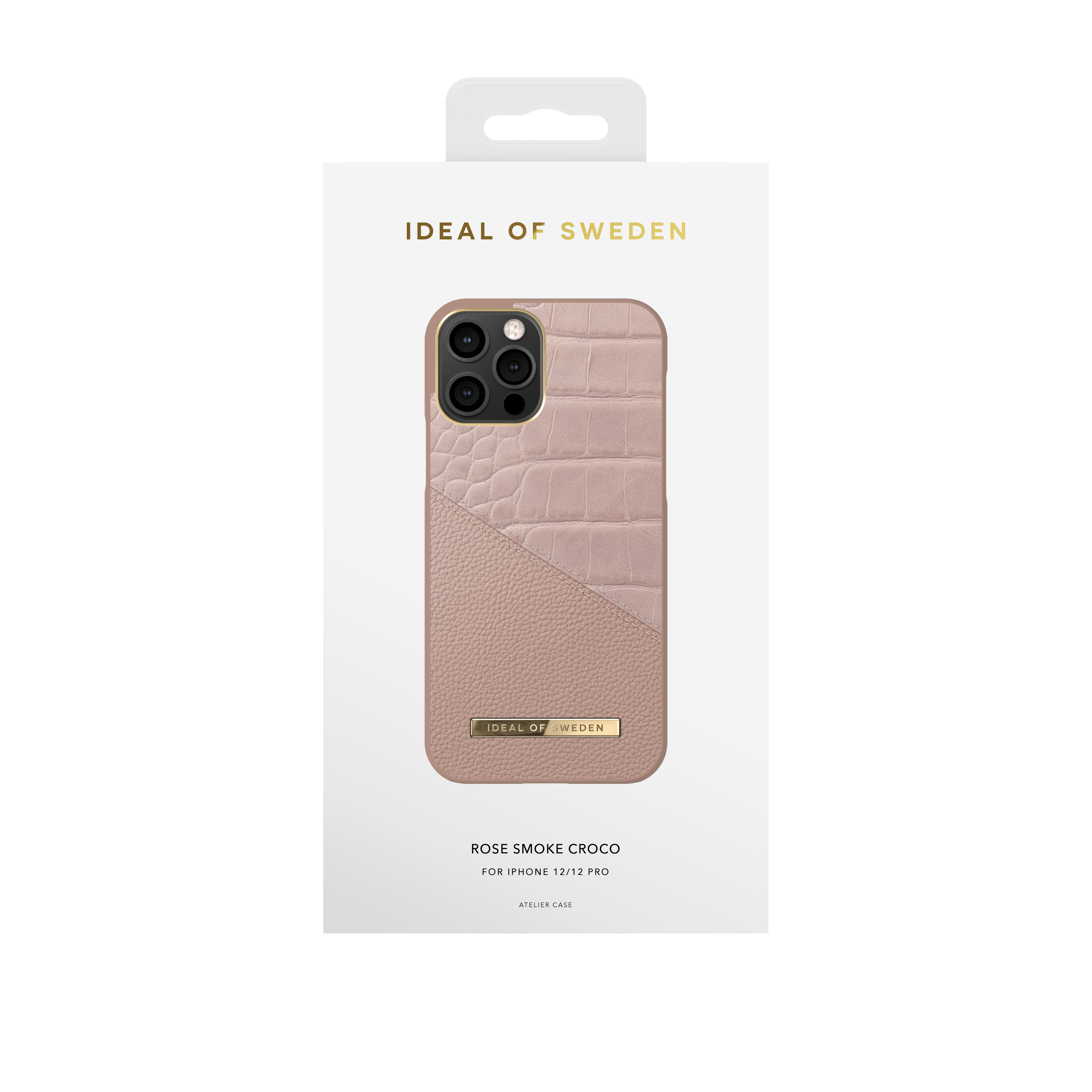 IDEAL OF SWEDEN IDACSS20-I2061-202, Smoke Pro, Rose Croco 12, Apple, iPhone iPhone Backcover, 12