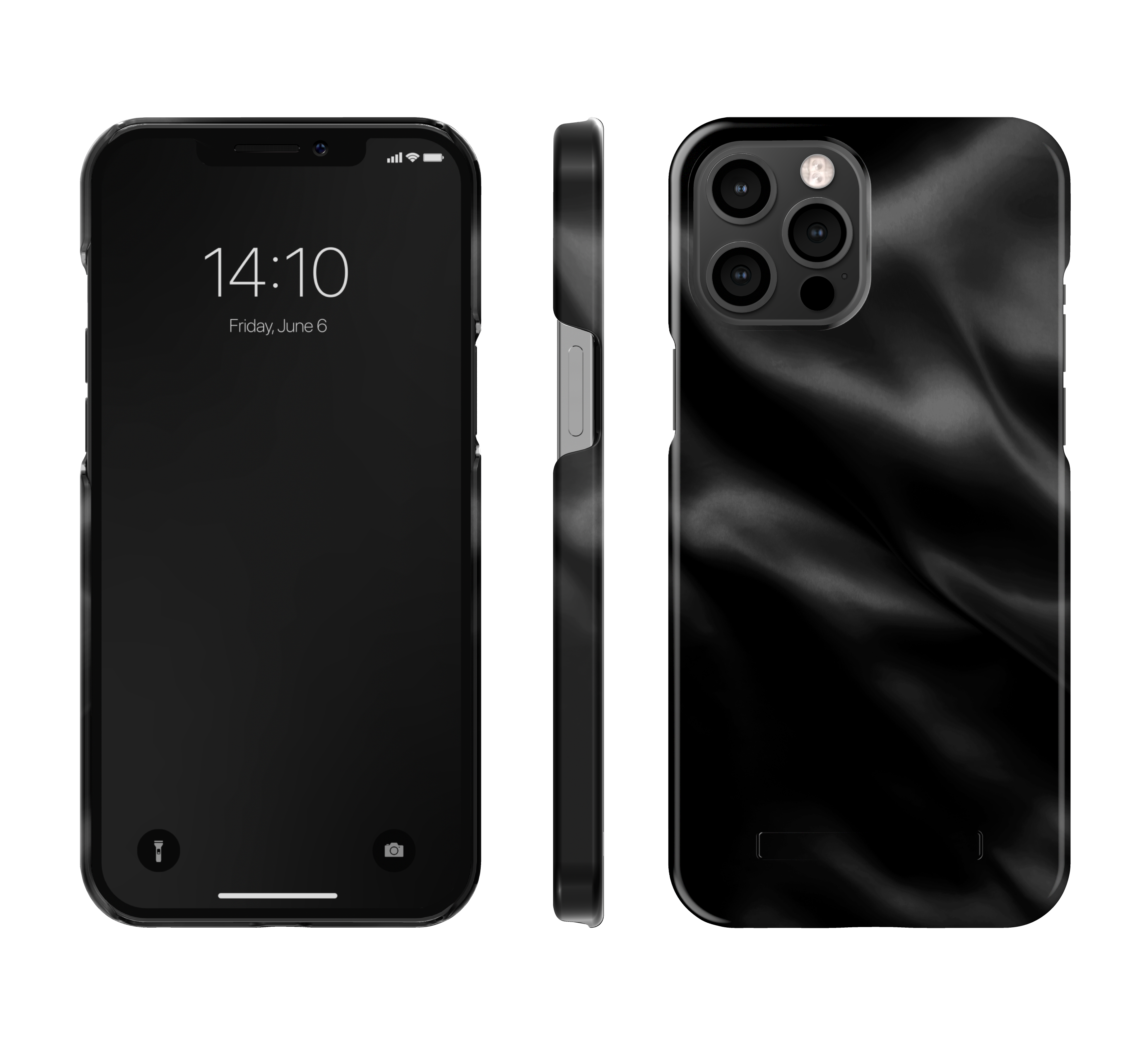 IDEAL OF SWEDEN Pro Black Satin IDFCSS21-I2067-312, Backcover, Apple, IPhone 12 Max