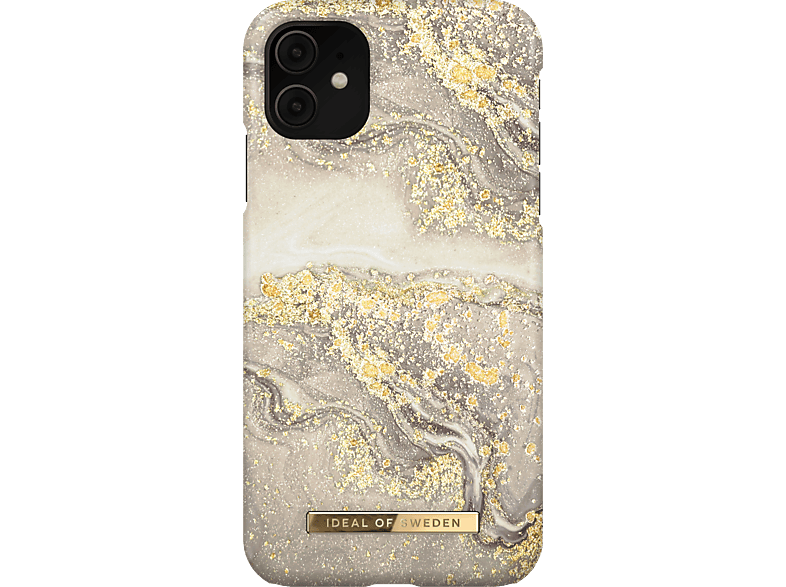 SWEDEN IDFCSS19-I1961-121, Marble Sparkle IDEAL Apple, Greige iPhone XR, OF Backcover, iPhone 11,