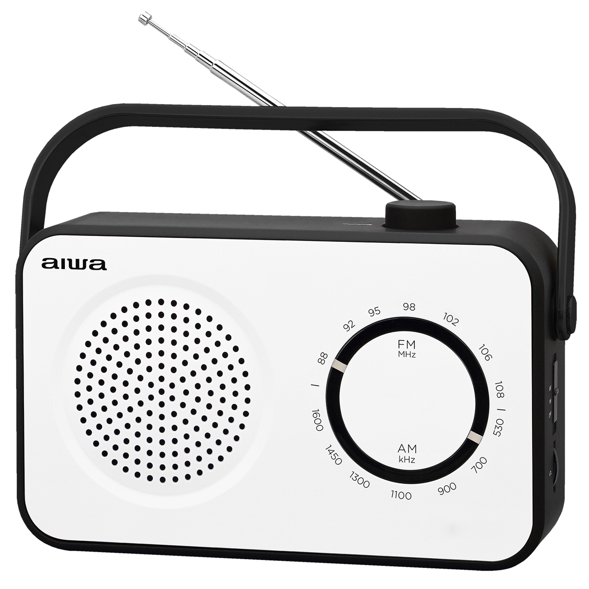Weiß R-190BW Radio, FM, AIWA