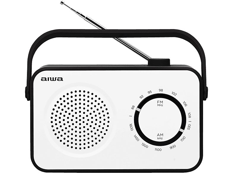 AIWA R-190BW Radio, Weiß FM