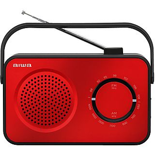 Radio  - Aiwa Radio Sobremesa R-190RD Color Rojo AIWA, Rojo
