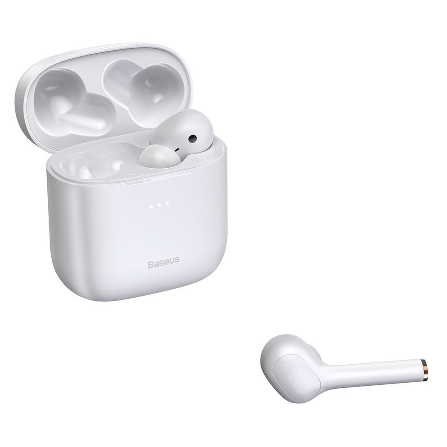 TWS W06, Kopfhörer In-ear Weiß BASEUS Bluetooth