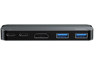 BASEUS Multifunktional Adapter, USB HUB, Grau