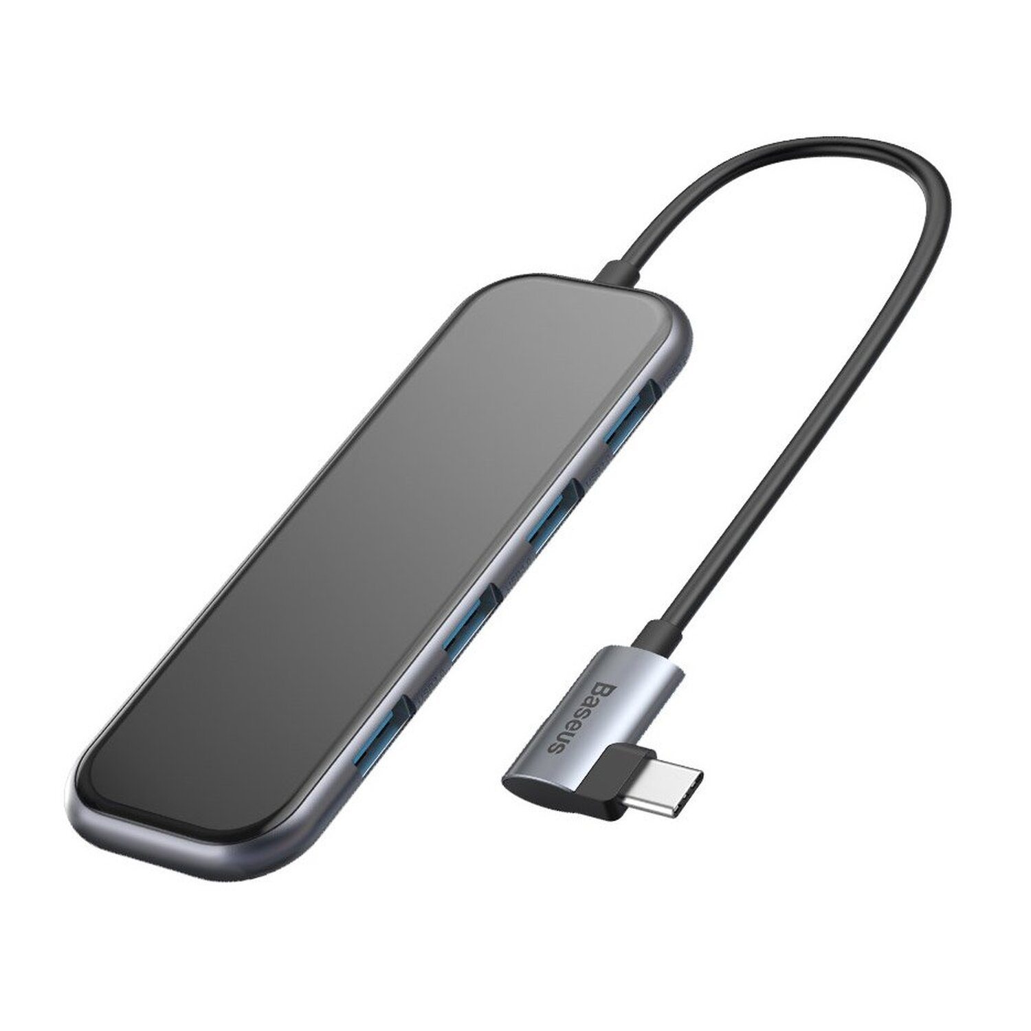 BASEUS Adapter USB Grau HUB, HUB