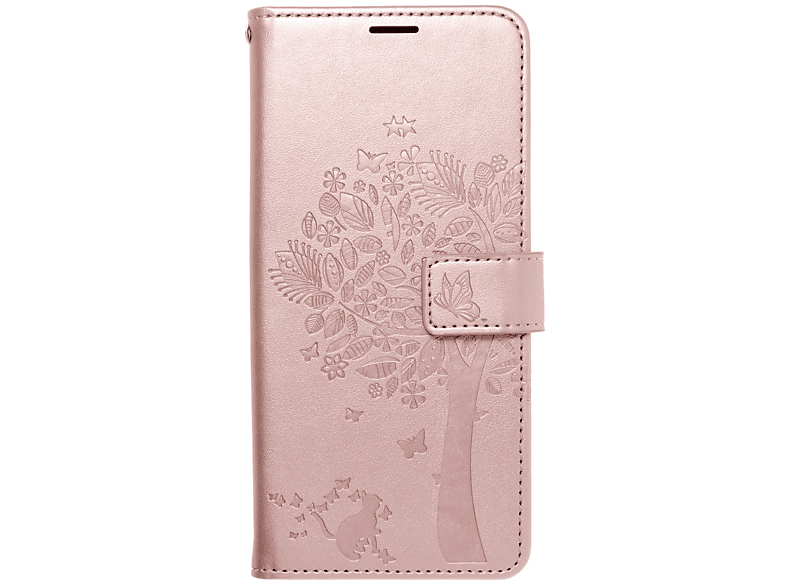 Galaxy Rosa Bookcover, Buch-Tasche, COFI A33 Samsung, 5G,