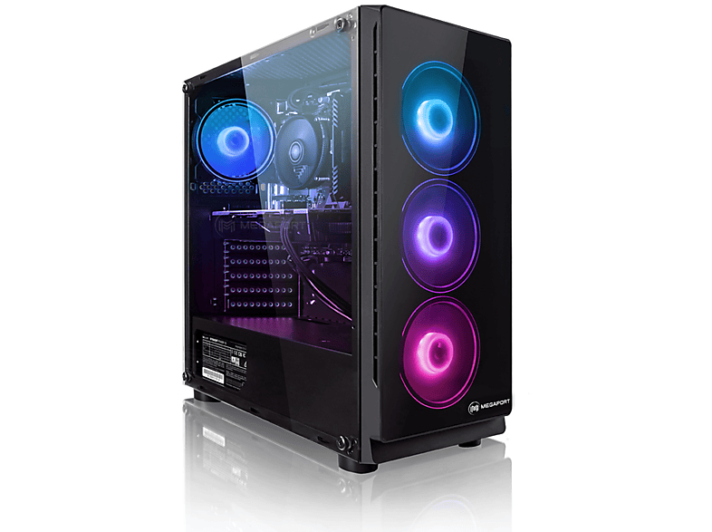 MEGAPORT High End Gaming PC GB Prozessor, Ryzen -, 32 GB 1000 3060, 5 SSD, AMD Ryzen™ RAM, PC GB GeForce Gaming 12 7600, 5 RTX™ NVIDIA