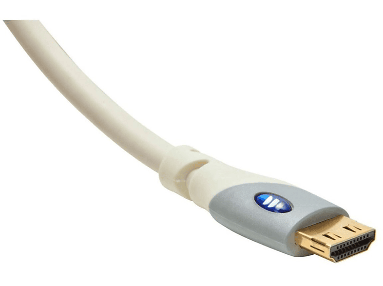 MONSTER CABLE ADV High Weiß Speed HDMI-Kabel HDMI-Kabel, 2,4m